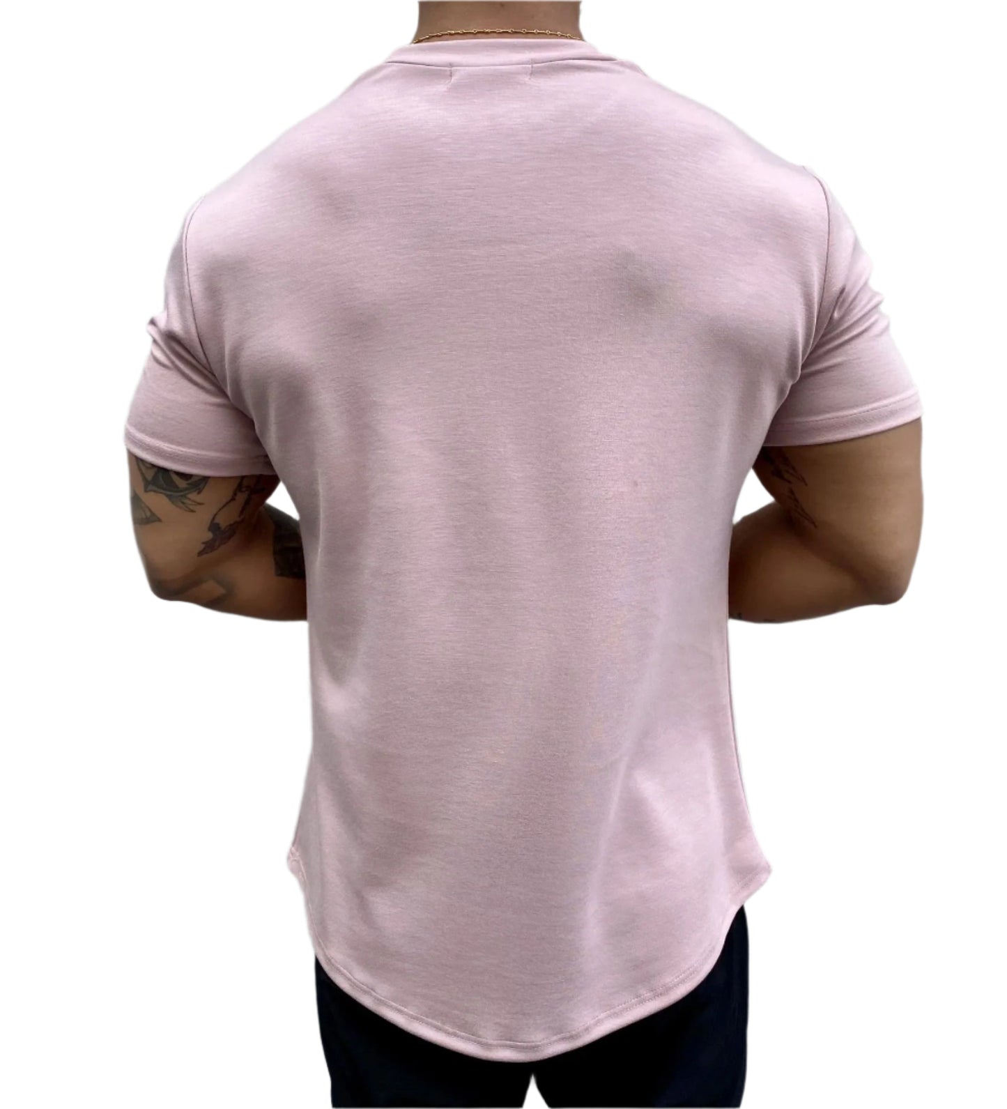 Cotton Short-Sleeve Fitness T-Shirt